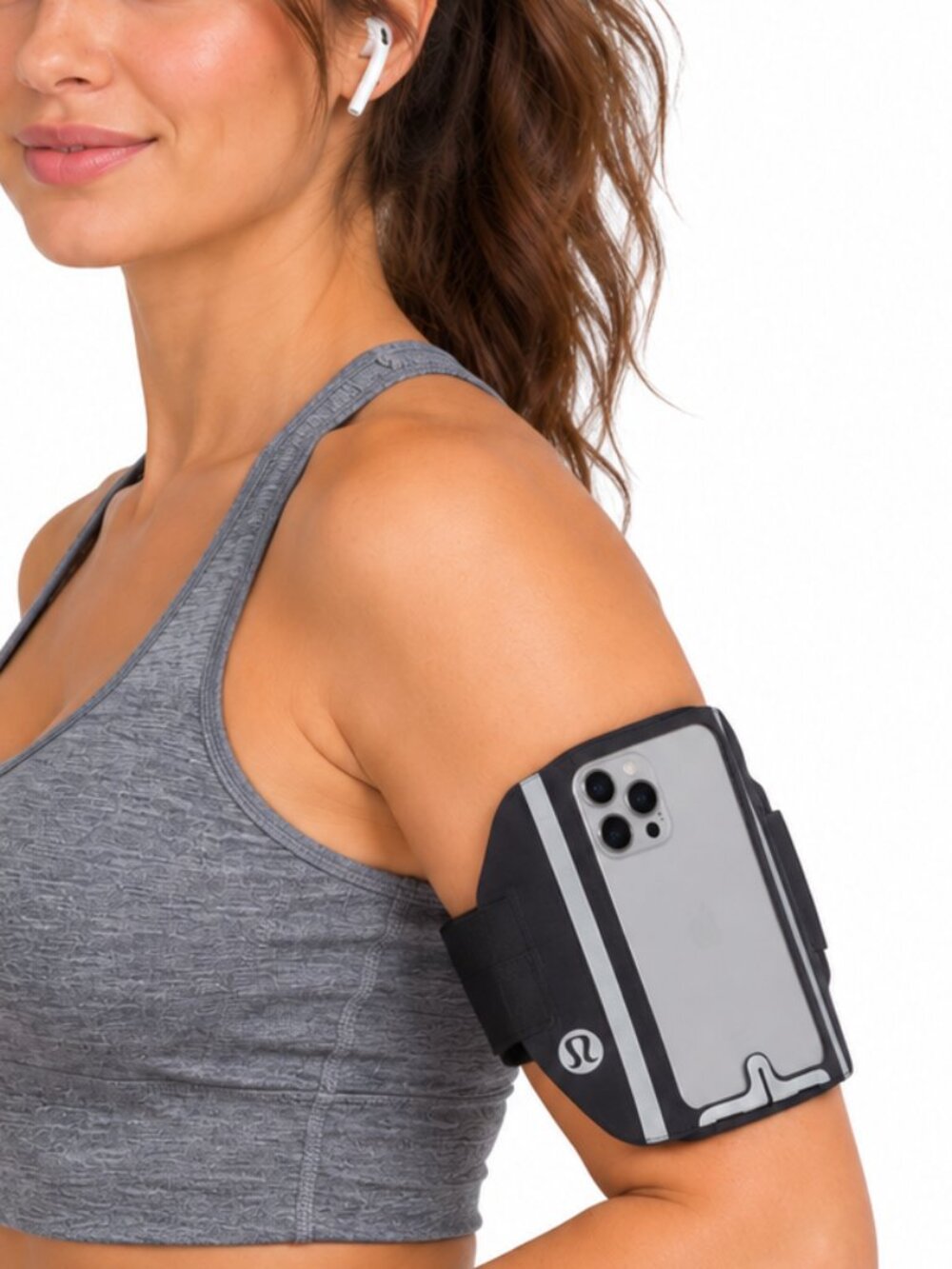 LULULEMON Fast & Free Running Armband Arm Band Black Unisex OS Media Running Gym